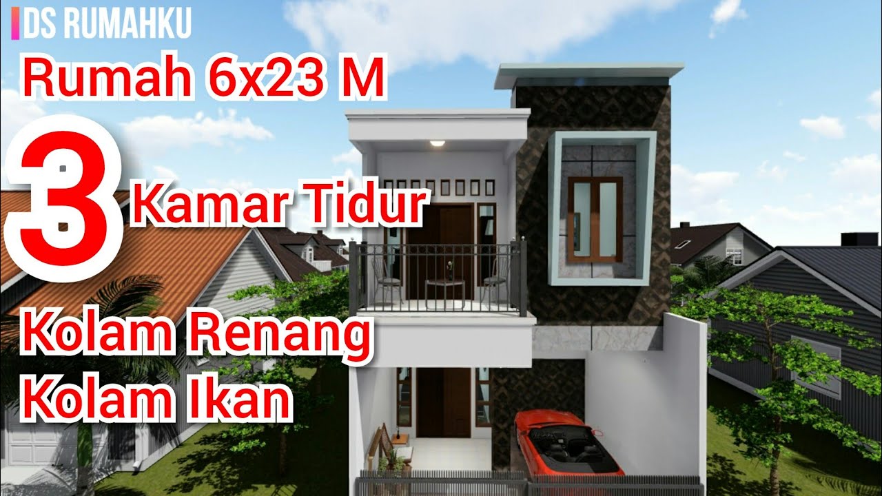 33 Desain rumah dua kamar tidur