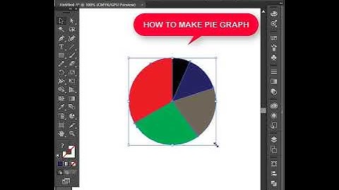 Pie Graph in Illustrator #illustration #viralvideo #shortfeed #design