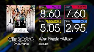 【GITADORA】 Ater Regis -Alius- (MASTER ~ BASIC) Drum
