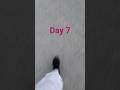 "Discipline is my new vibe.Day 7 done – no cheat, no excuse, only commitment."#ConsistencyInStyle