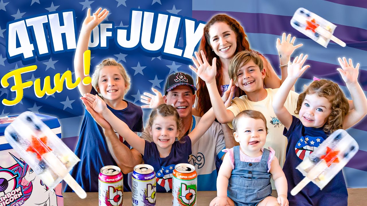 4th of July Fun Activities 🇺🇸 | Bang Energy Family Flavor Challenge