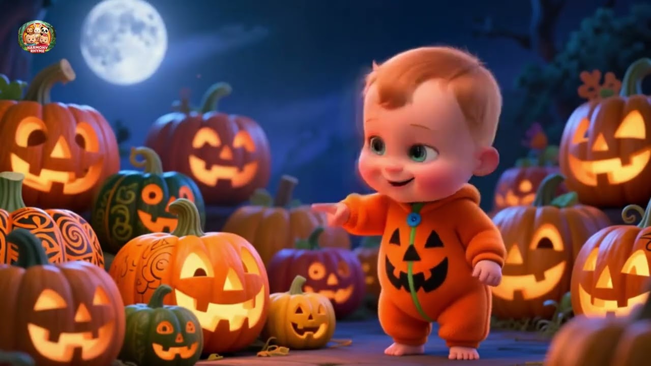 Baby Pumpkin Adventure 🎃✨🎶 Fun Magical Journey & Learning Song for Kids | Nursery Rhyme