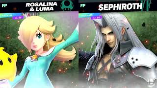 Super Smash Bros Ultimate Amiibo Fights  – Rosalina vs the World #86 Rosalina vs Sephiroth