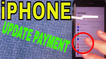 ✅  How To Update Payment Method On iPhone 🔴