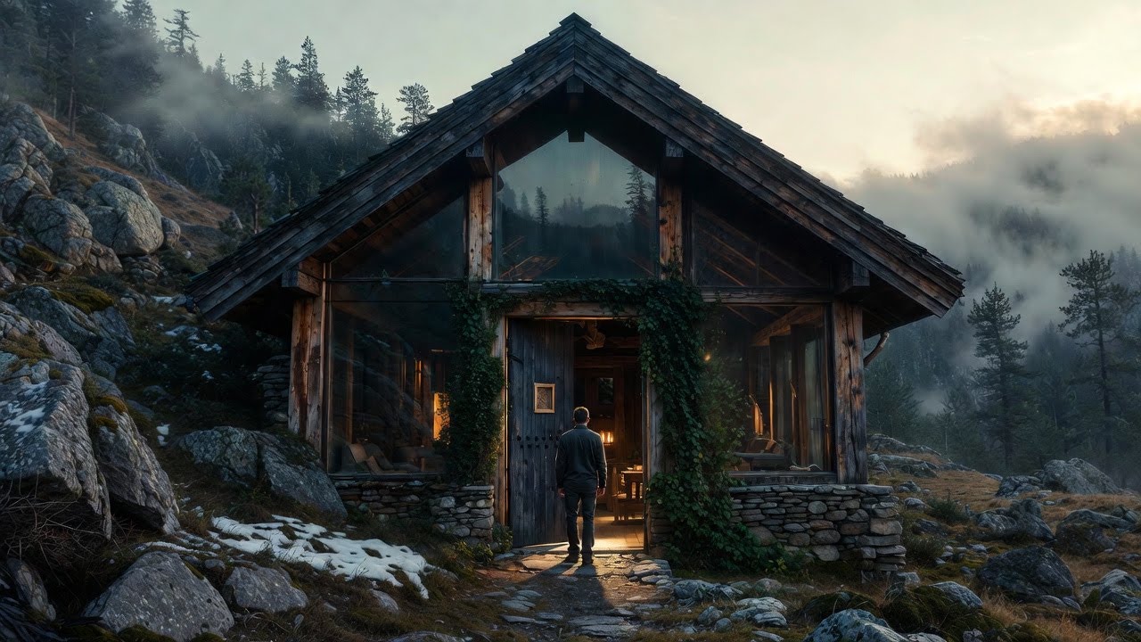 Building a Secret Underground Modern Shelter Under a Forgotten Mountain | Full ASMR Build Process