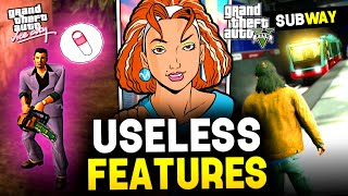 ONE TOTALLY USELESS FEATURE \/ THING IN EVERY GTA