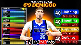 The 6'9 DEMIGOD BUILD is BACK & BETTER THAN EVER in NBA 2K27! (Best Build NBA 2K27)