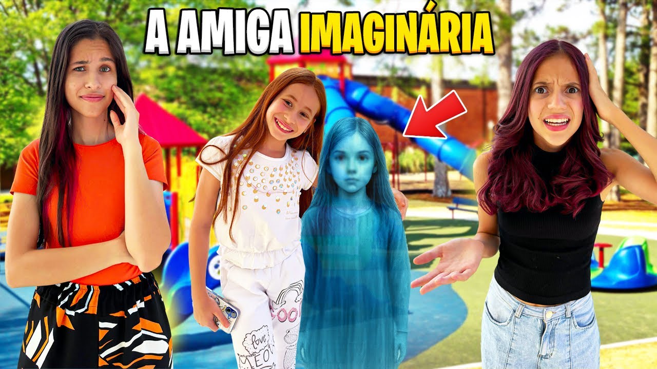 ENCONTRAMOS A SUSU COM A AMIGA IMAGINÁRIA MAS … ( Gabi e Susu ) 