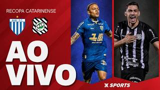 AVAÍ X FIGUEIRENSE - AO VIVO E COM IMAGENS - RECOPA CATARINENSE