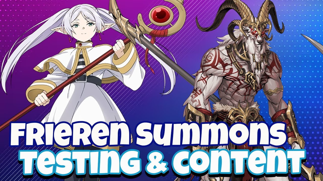 Brand New Frieren Collab Summons/testing! Is she worth it?! [Solo Leveling: Arise]