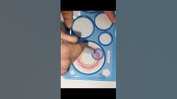 Spirograph patterns in a Flash ⚡️⚡ #spirograph #relaxing #art #satisfying #relaxingmusic