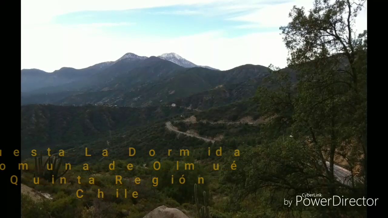 Cuesta La Dormida, Comuna de Olmué Quinta Región Chile
