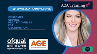 Practical Observation for the Customer Service Practitioner End Point Assessment - ST0072