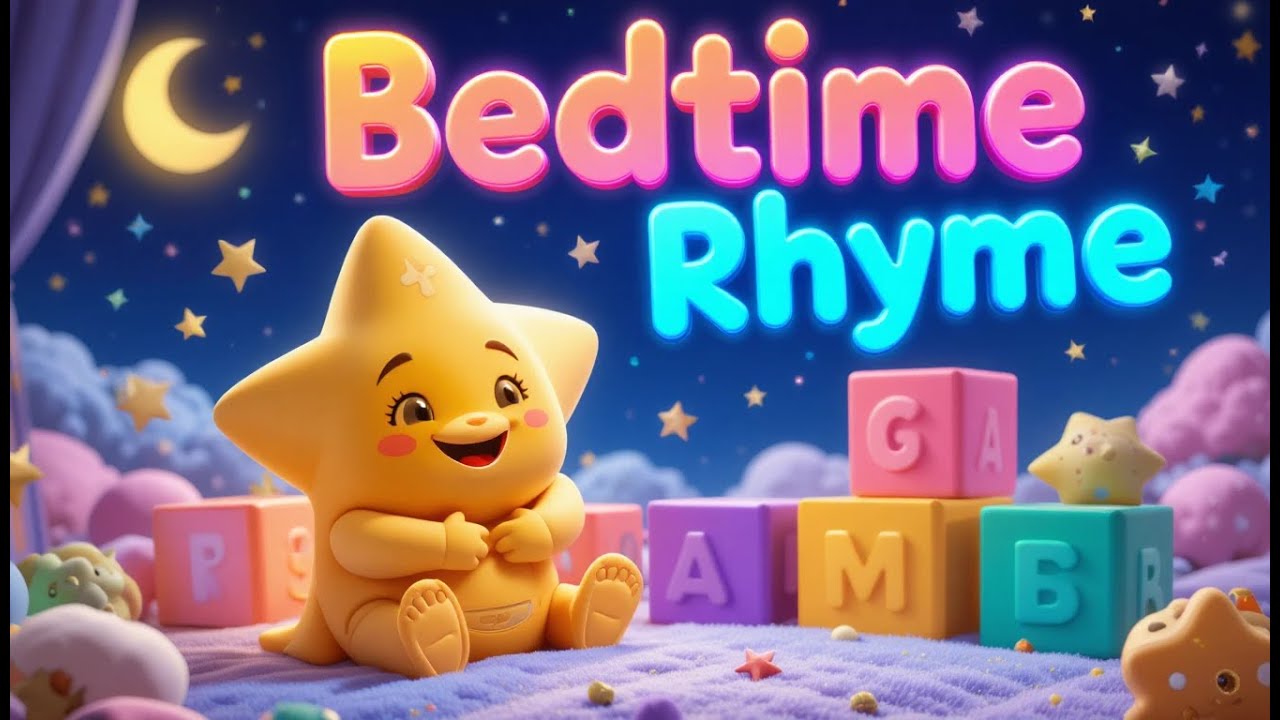 Bedtime Nursery Rhyme | Colors, Numbers, Feelings | Relaxing Night ...