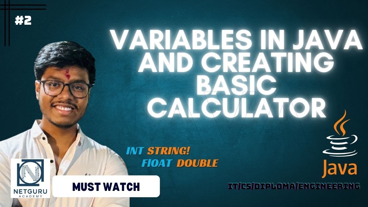 Java Variables Explained + Build a Simple Calculator! 🚀 | Abhay Jadhav ...