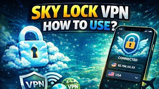 How to use skylock vpn poxy app for free