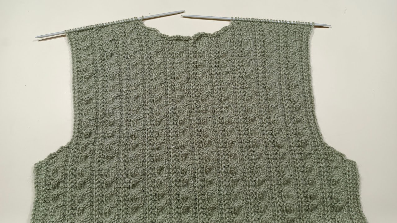 Gents Sweater Knitting Design ( back part ) || Mamta Stitching tutorial 