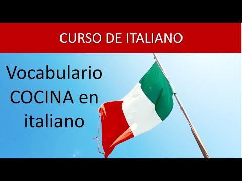 Curso de Italiano - Vocabulario cocina italiano, Vocabulario de las frutas y verduras en italiano