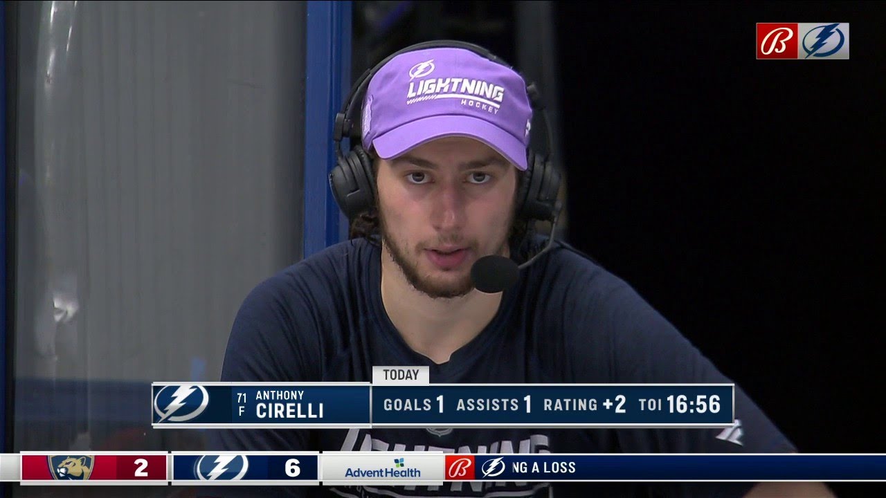 Cirelli | Postgame 4.21.24 | Tampa Bay Lightning