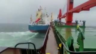 Ship Collisions at Sea