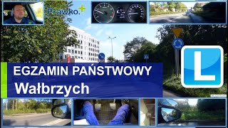 Trasa egzaminacyjna WORD Wałbrzych - Zobacz jak zdać egzamin na Prawo jazdy w Wałbrzychu!