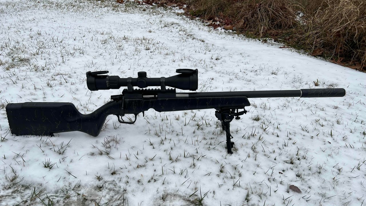 SUPPRESSED Christensen Arms Ranger 22LR POV Shooting