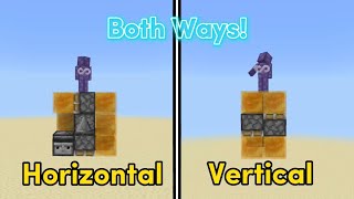 The EASIEST two way flying machines for Minecraft bedrock 1.21!
