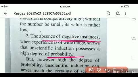 Value of Unscientific Induction Class 12 Logic and Philosophy