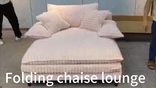 Folding chaise lounge (SKU:C0001) Folding chaise lounge (SKU:C0001)