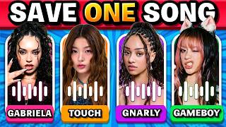 SAVE ONE SONG PER SINGER 🎤🎶Most Popular Artists | Music Quiz 2026 Profile
