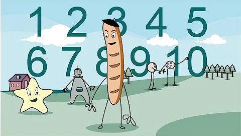 La chanson des chiffres – Learn French Numbers – Les Petits Lascars, le français en chantant