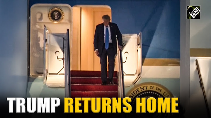 US President Donald Trump arrives in Washington DC, after cuts short Canada trip for G7 Summit