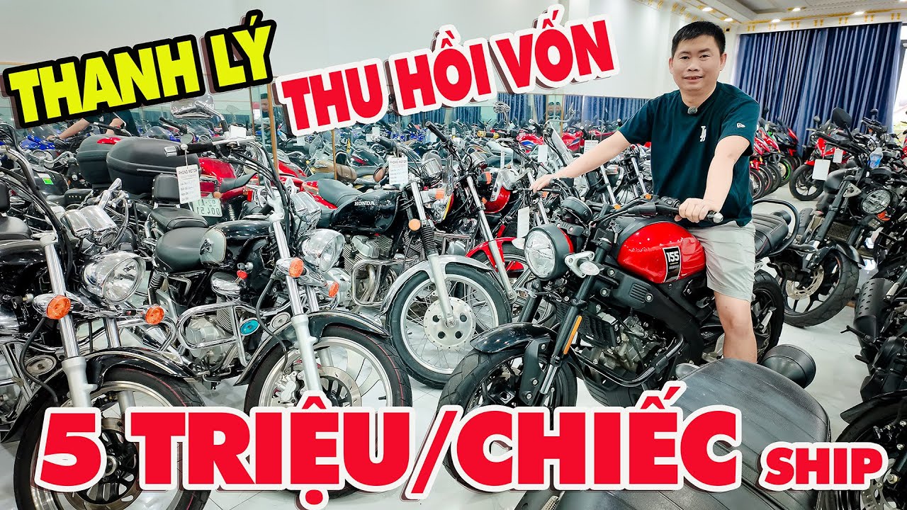 THANH LÝ LÔ XE CÔNG AN JB 250 CB250 PHANTON 200 XSR 155 CB150 CBX750 FZ150 GZ150 SHADOW 125 GSX BAND