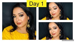 Festive Series - Day1 Yellow Makeup Look