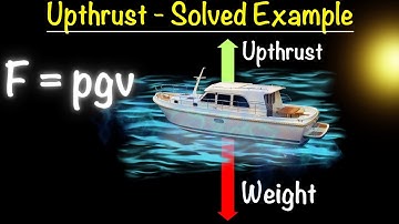 Upthrust and Buoyancy Calculation | Archimedes’ Principle Example