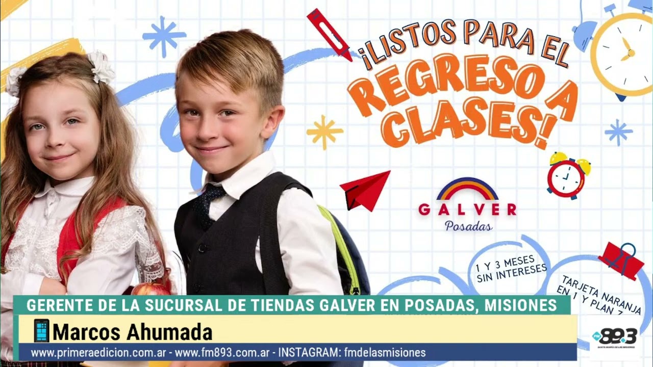 Galver: precios moderados y fuerte demanda en la previa al inicio de clases