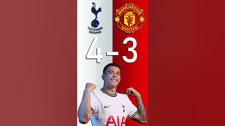 Tottenham vs Man Utd : Europa League Score Predictor - hit pause or screenshot