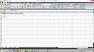 Rumus / formula di microsoft excel ...