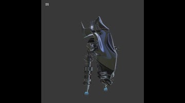 Armed drone concept animation in Autodesk 3ds Max