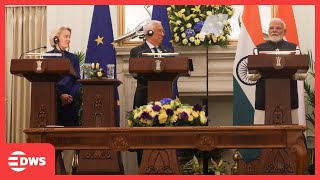 FULL SPEECHES: PM Modi, EU's Costa &amp; von der Leyen Announce Biggest-Ever India–EU Trade Deal | AC1E
