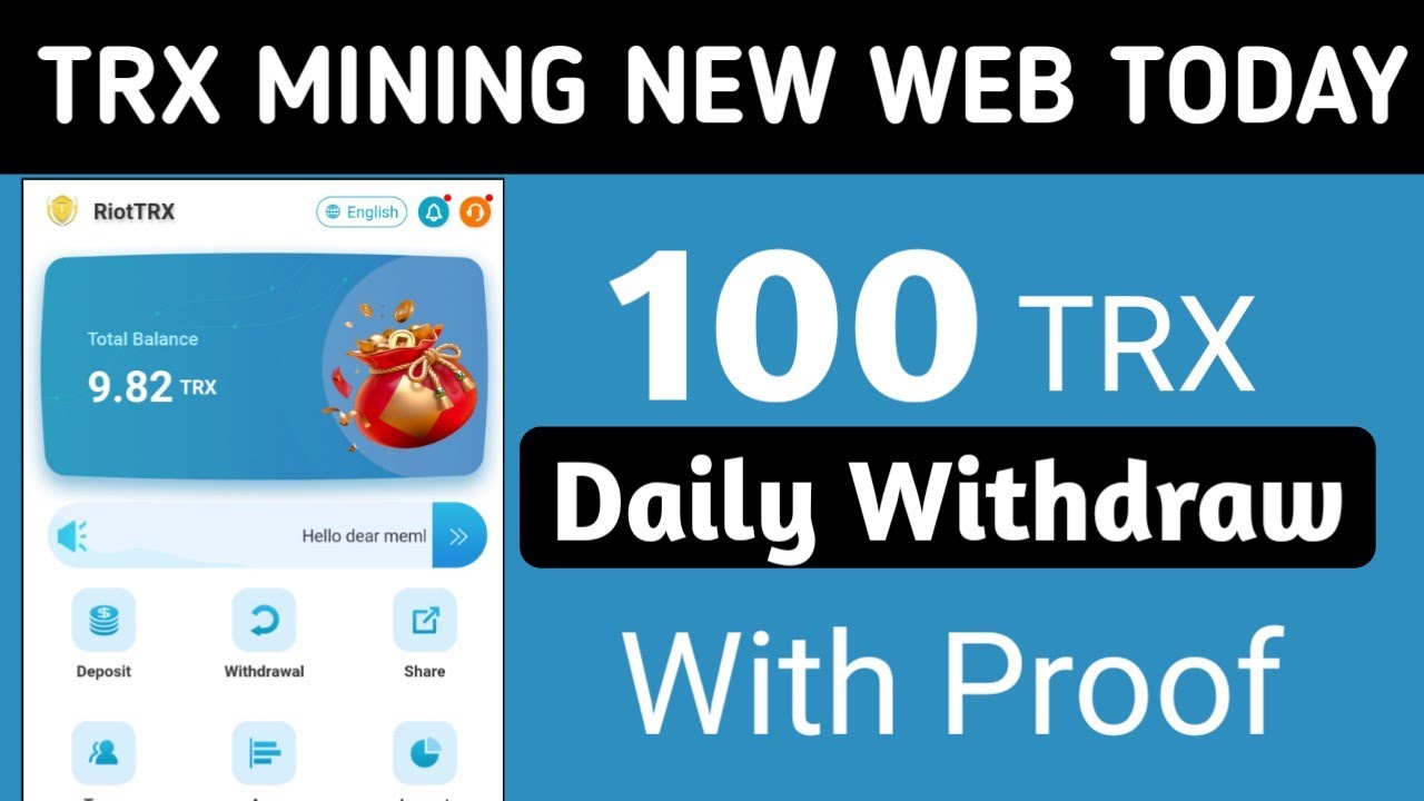 Reputation Platform | New TRX Mining | Best Investment Project | 10% Return in 2022