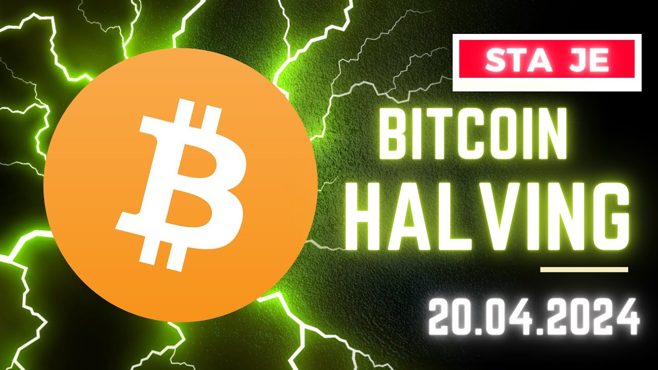 Bitcoin halving 2024 ✔ (sta je)