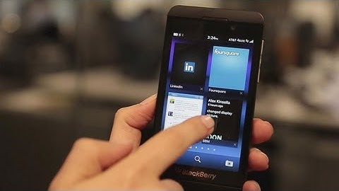 BlackBerry 10 OS Announcement Event: Research in Motion