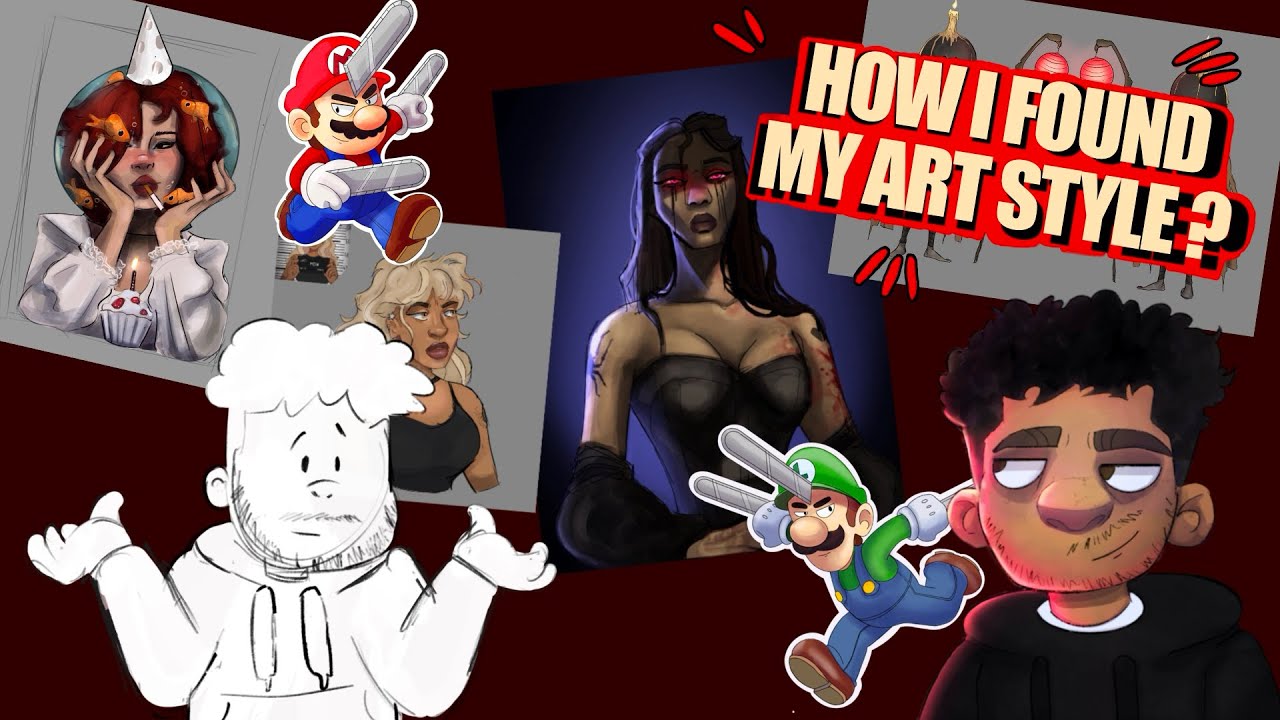 HOW I FOUND MY ART STYLE ? - YouTube