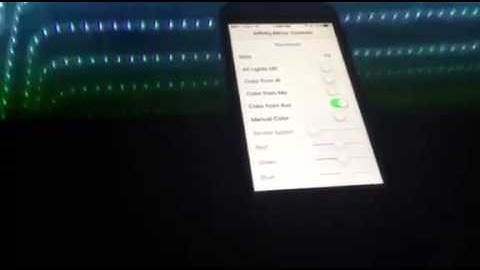 Mbed Infinity Mirror - iOS App