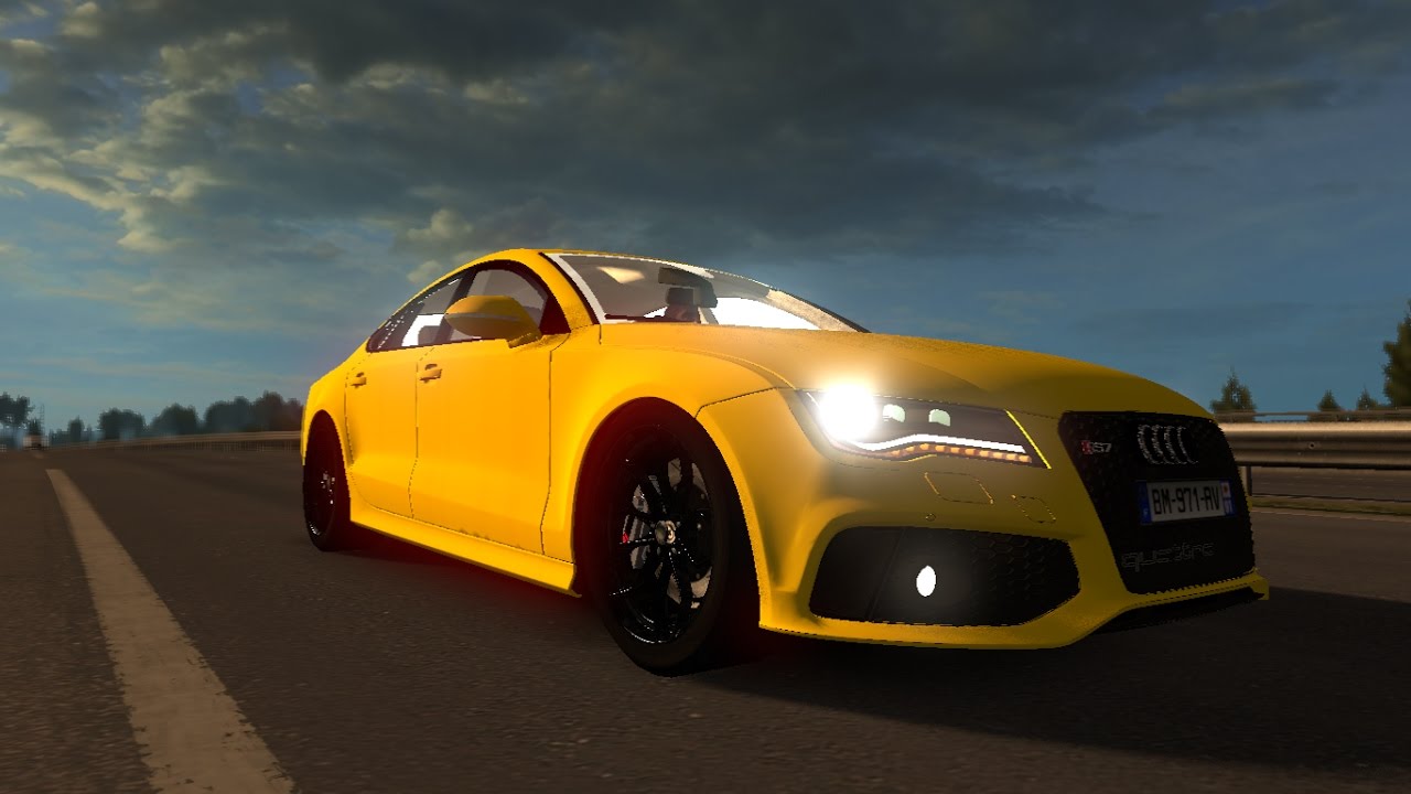 trucks skate Euro Truck Simulator 2 | Mods | Audi RS7 [1.27]