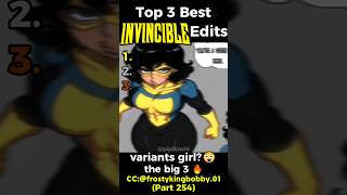 Ranking the Best invincible Edits part 254#shorts #edit #viral #invincible #invincibleedit