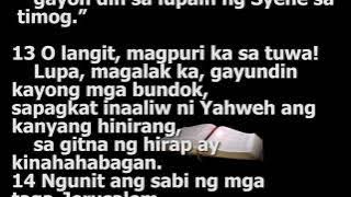 Isaias 49 NARRATED by Lorenzo Rellosa