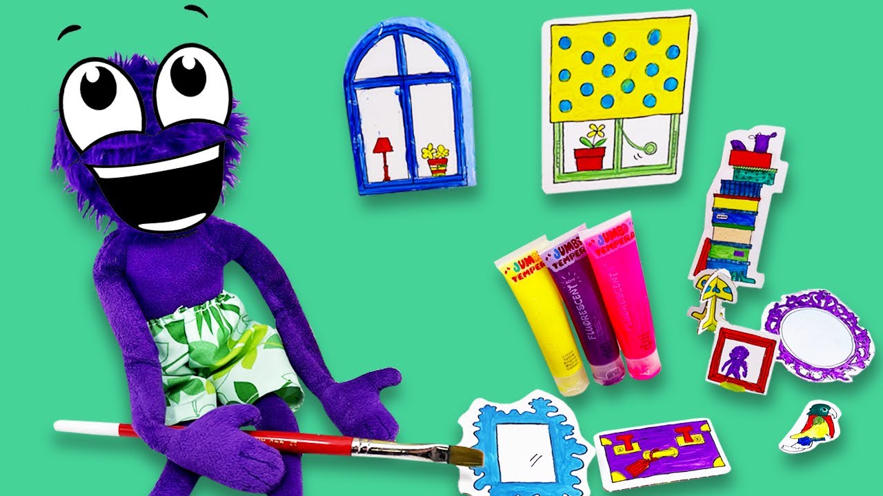 Μαθαίνουμε τα χρώματα | Ο Νικόλας χρωματίζει | ΧΡΩΜΑΤΑ