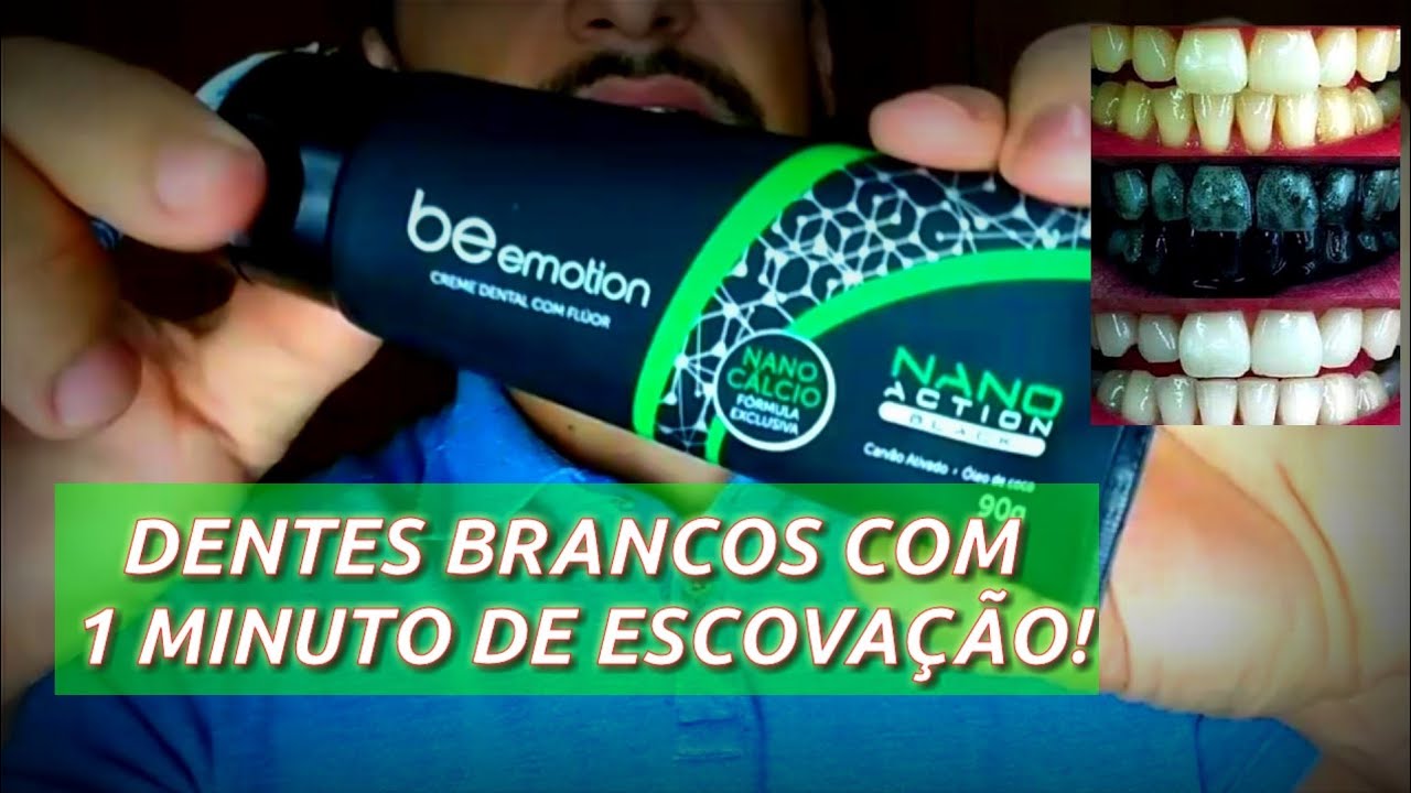 Clareamento dental caseiro com carvao